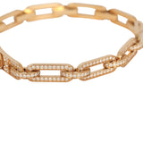 Pre-owned Hermes Kelly Chaine Bracelet SH Pavé 18K Gold, Diamonds - Thumbnail View 3