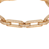 Pre-owned Hermes Kelly Chaine Bracelet SH Pavé 18K Gold, Diamonds - Thumbnail View 4