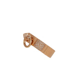 Pre-owned Hermes Collier de Chien Ring PM 18K Rose Gold, Diamonds - Thumbnail View 2