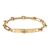 Hermes Kelly Chaine Bracelet SH 18K Yellow Gold, Diamonds - Thumbnail View 1