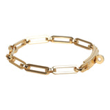 Hermes Kelly Chaine Bracelet SH 18K Yellow Gold, Diamonds - Thumbnail View 3