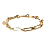 Hermes Kelly Chaine Bracelet SH 18K Yellow Gold, Diamonds - Thumbnail View 4