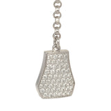Pre-owned Hermes Kelly Clochette Earrings Diamonds, White Gold - Thumbnail View 2