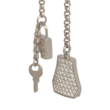 Pre-owned Hermes Kelly Clochette Earrings Diamonds, White Gold - Thumbnail View 4