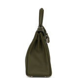 Hermes Kelly Retourne 25 Vert Veronese Togo Palladium Hardware - Thumbnail View 3
