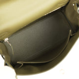 Hermes Kelly Retourne 25 Vert Veronese Togo Palladium Hardware - Thumbnail View 8