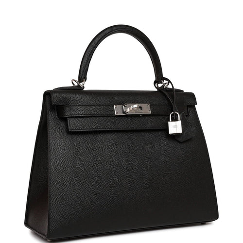 Hermes classic discount black shoulder bag