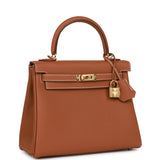 Hermes Kelly Retourne 25 Gold Togo Gold Hardware