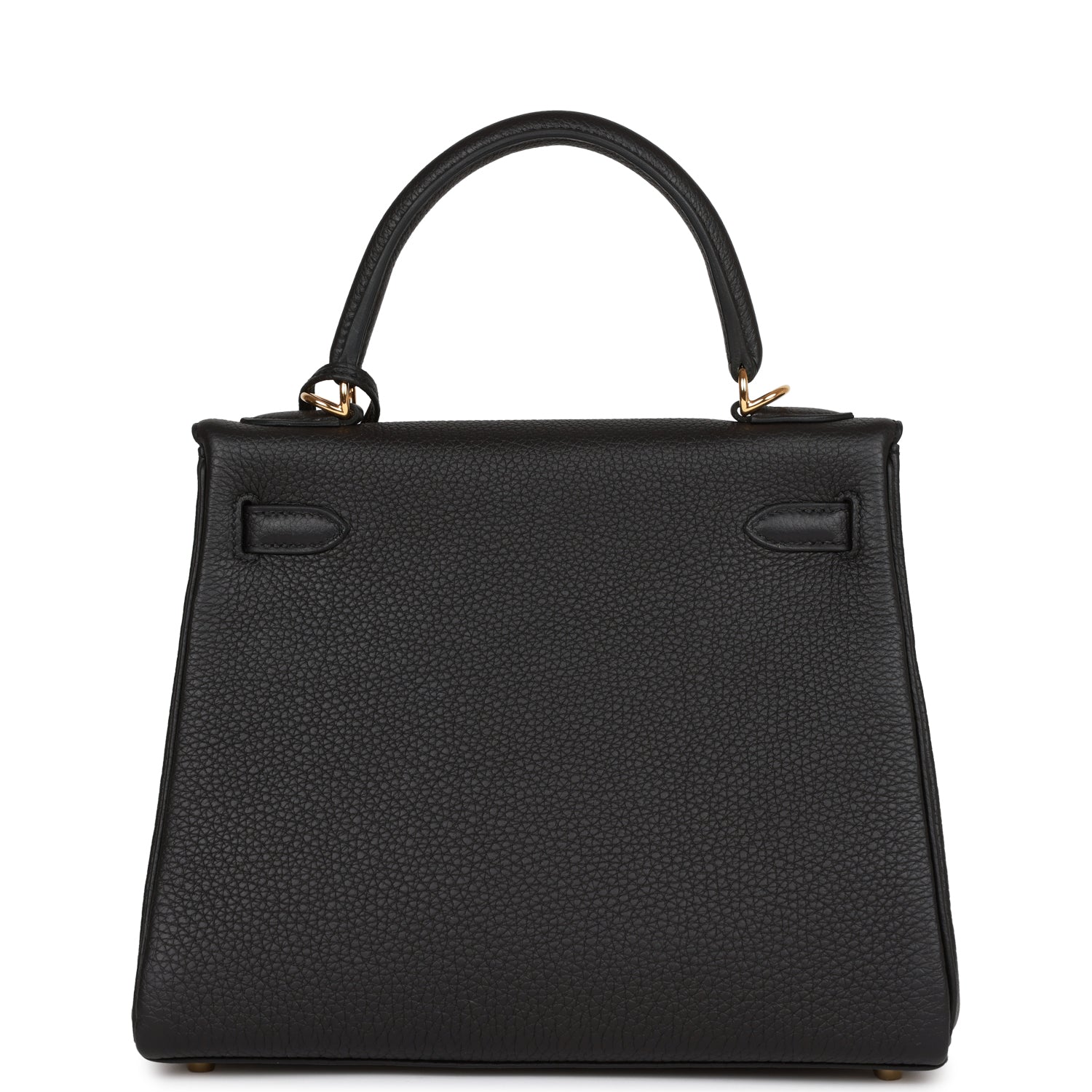 Hermes Kelly Retourne 25 Black Togo Gold Hardware – Madison Avenue Couture