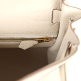 Hermes Kelly Retourne 28 Craie Togo Gold Hardware