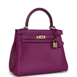 Hermes Kelly Retourne 25 Anemone Swift Permabrass Hardware