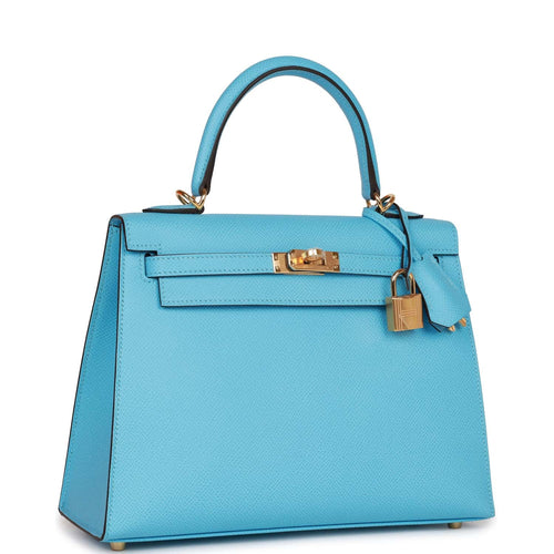 Hermès Constance Bleu Nuit Shiny Niloticus Crocodile 18 Gold Hardware, 2013, Blue Womens Handbag