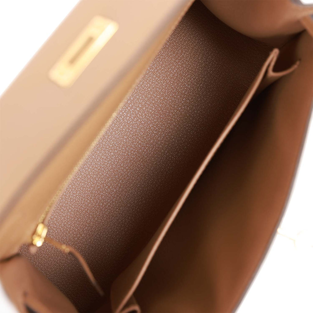 Hermès Kelly 25 Chai Epsom With Gold Hardware