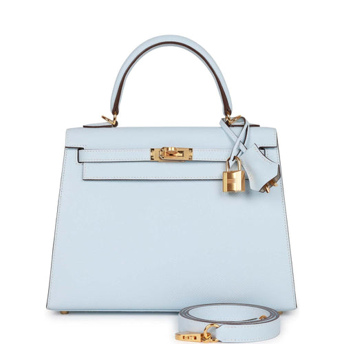 Hermes Kelly Sellier 32cm Bleu Nuit Epsom Gold Hardware