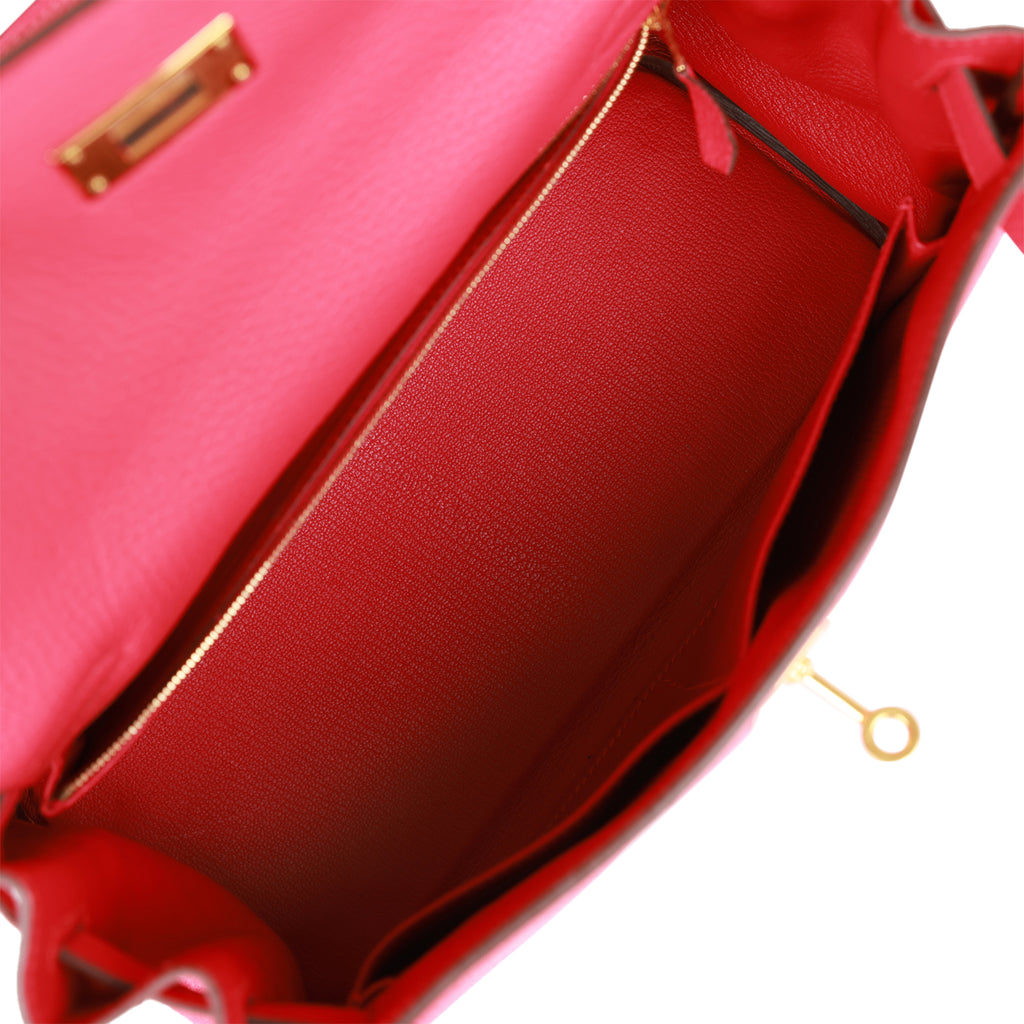 Hermès Kelly Retourne 28 Clemence Leather, Palladium Hardware – Reeluxs  Luxury