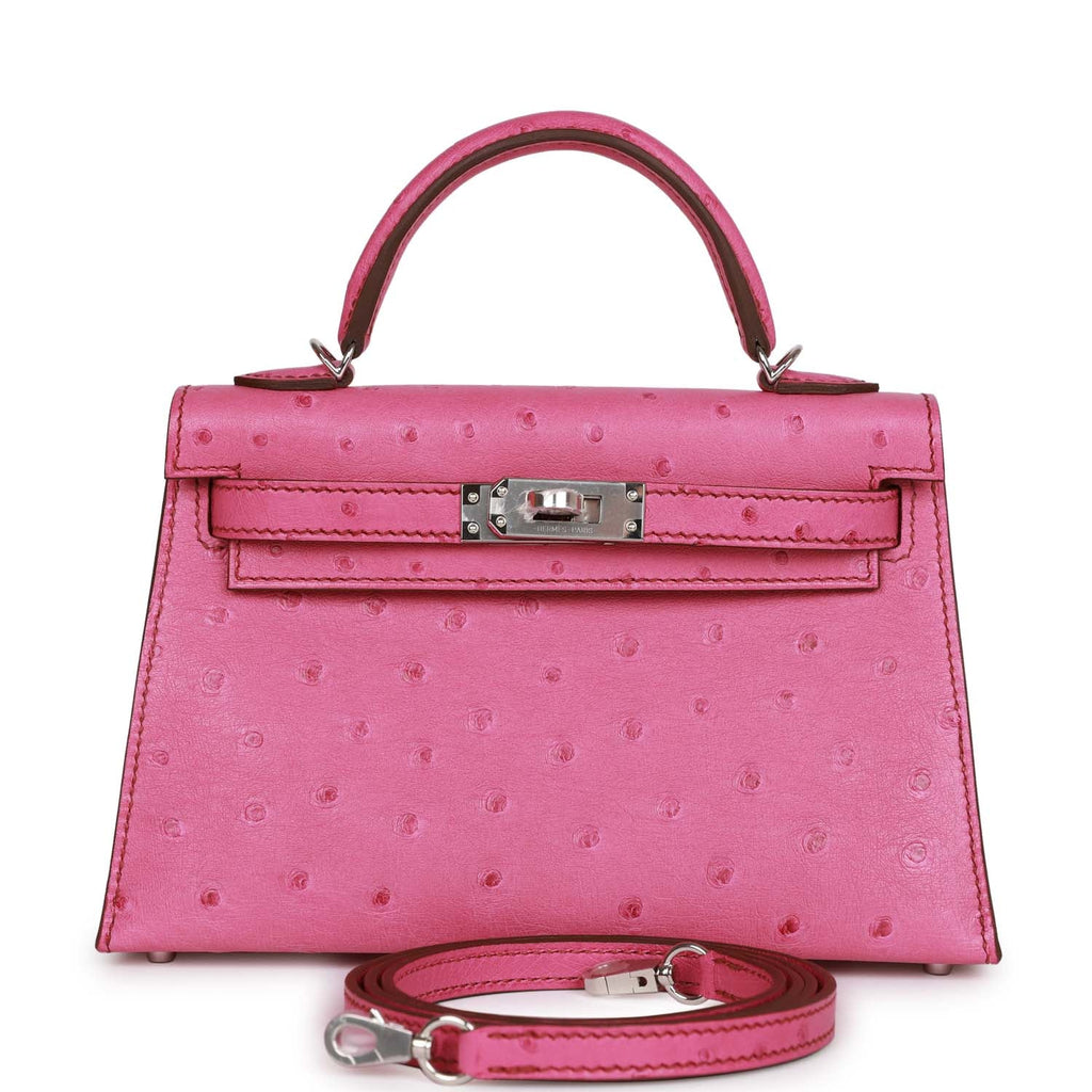 Hermes Pink Ostrich Birkin Bag  Official Hermes For Sale Price