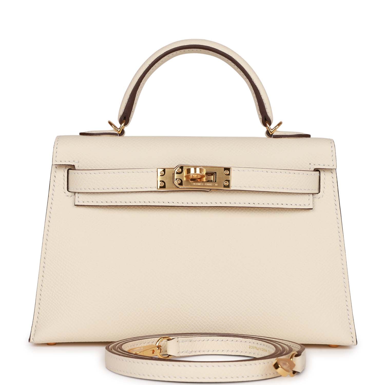 Hermes Kelly Sellier 20 Nata Epsom Gold Hardware – Madison Avenue Couture