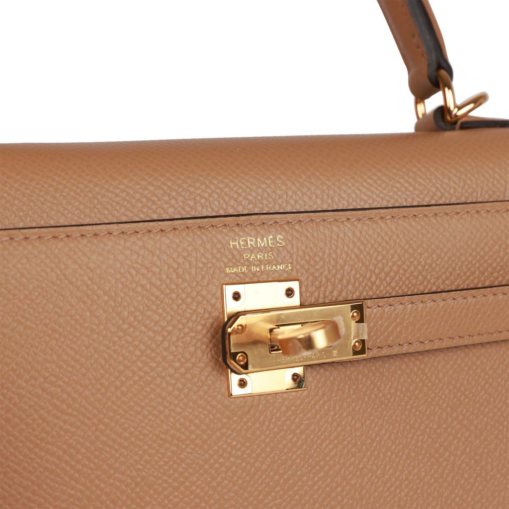 Hermes Kelly Sellier 20 Chai Epsom Gold Hardware – Madison Avenue Couture