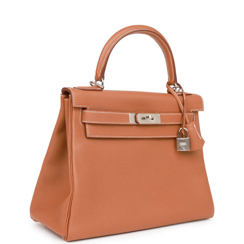 Pre-owned Hermes Special Order (HSS) Kelly Sellier 28 Gris Mouette and –  Madison Avenue Couture