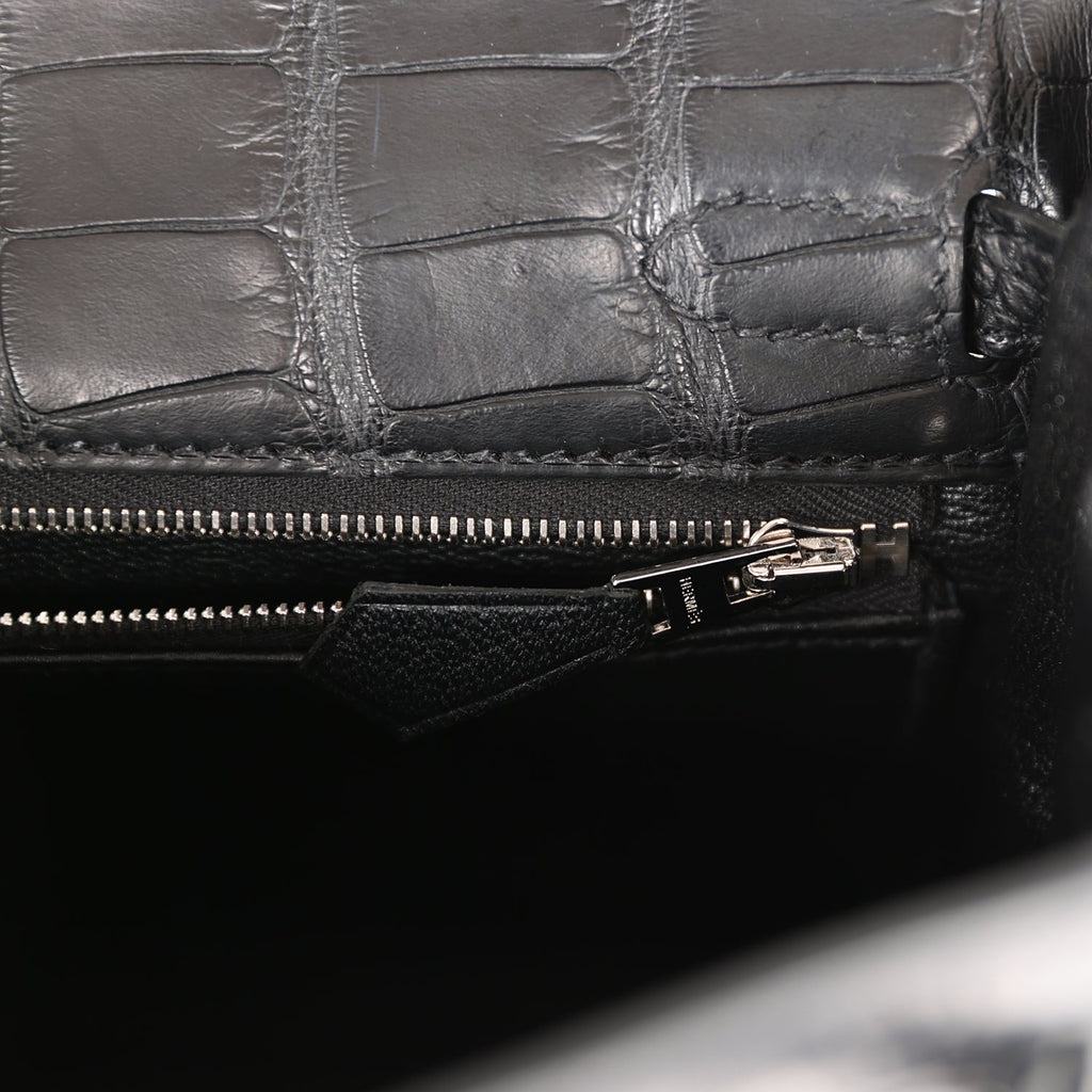 Hermes Kelly Retourne 25 Chai Matte Alligator Gold Hardware Deposit 5 –  Madison Avenue Couture