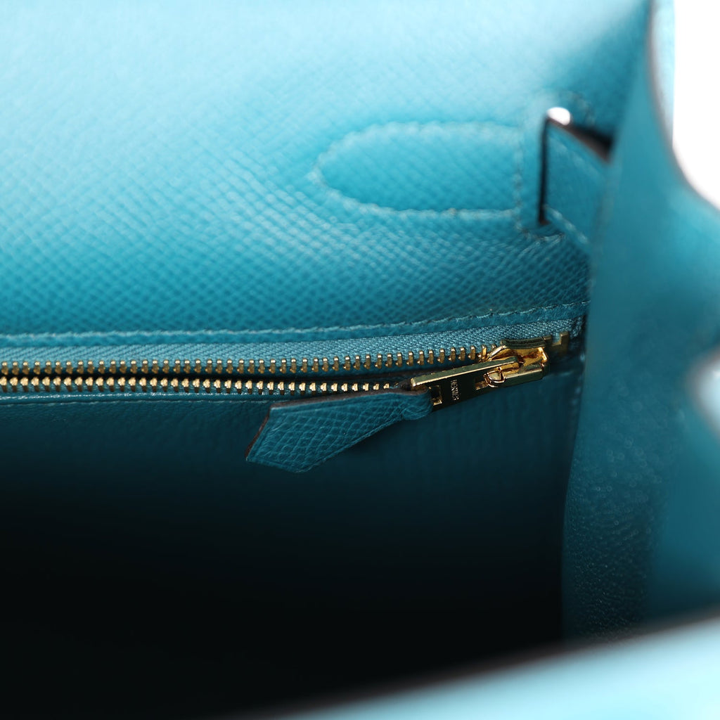 Hermes Kelly Handbag Vert Cypress Epsom with Gold Hardware 28 - ShopStyle  Shoulder Bags
