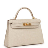 Hermes Kelly Sellier 20 Bleu Royal Matte Alligator Gold Hardware – Madison  Avenue Couture