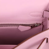 Hermes Kelly Retourne 25 Mauve Sylvestre Swift Palladium Hardware