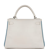 Hermès Pre-owned Kelly 32 Retourne Bag - White