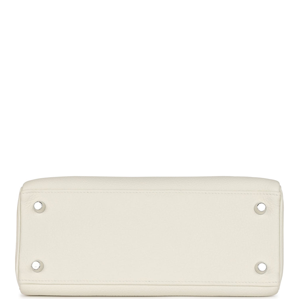 Hermes Kelly Handbag Pink Togo with Palladium Hardware 25 Pink 2326381