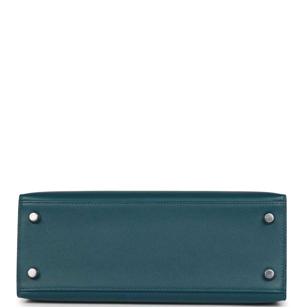 Hermes Kelly Sellier 25 Vert Fizz Epsom Palladium Hardware – Madison Avenue  Couture