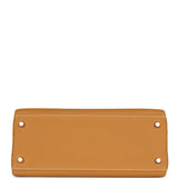 Hermes Kelly Retourne 28 Naturel Sable Togo Palladium Hardware