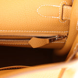 Hermes Kelly Retourne 28 Naturel Sable Togo Palladium Hardware