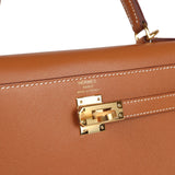 Hermes Kelly Sellier 25 Gold Madame Gold Hardware