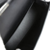 Hermes Kelly Sellier 20 Black Epsom Palladium Hardware