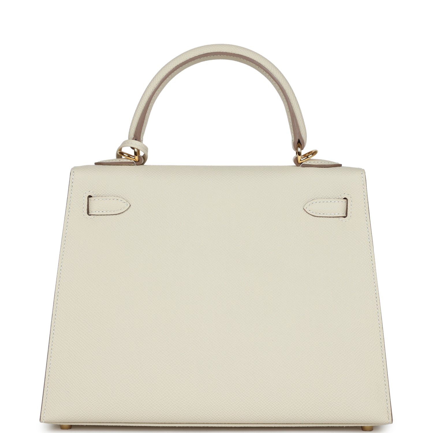 Hermes Kelly Sellier 25 Craie Epsom Gold Hardware – Madison Avenue Couture