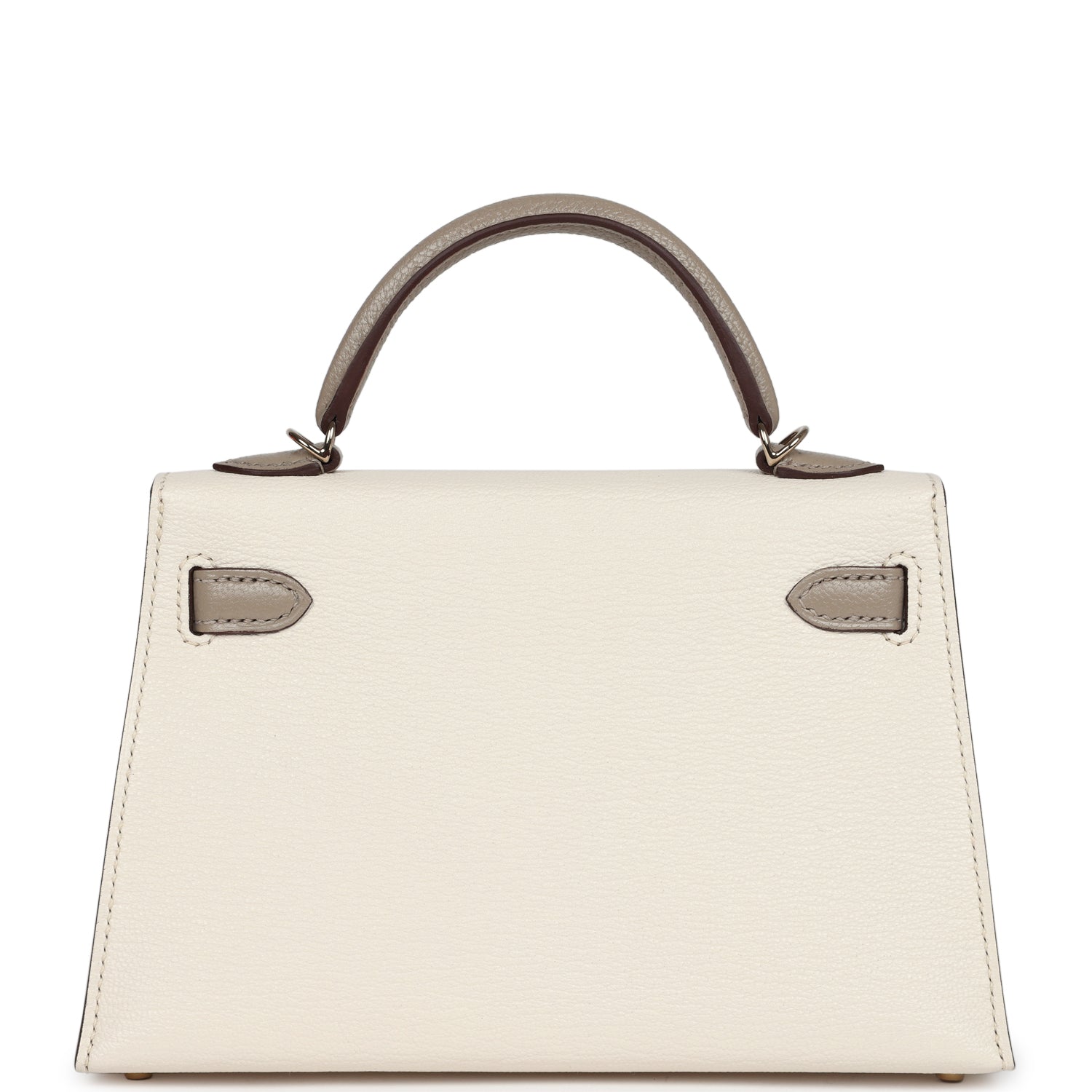 Hermes Special Order (HSS) Kelly Sellier 20 Nata and Gris Tourterelle ...