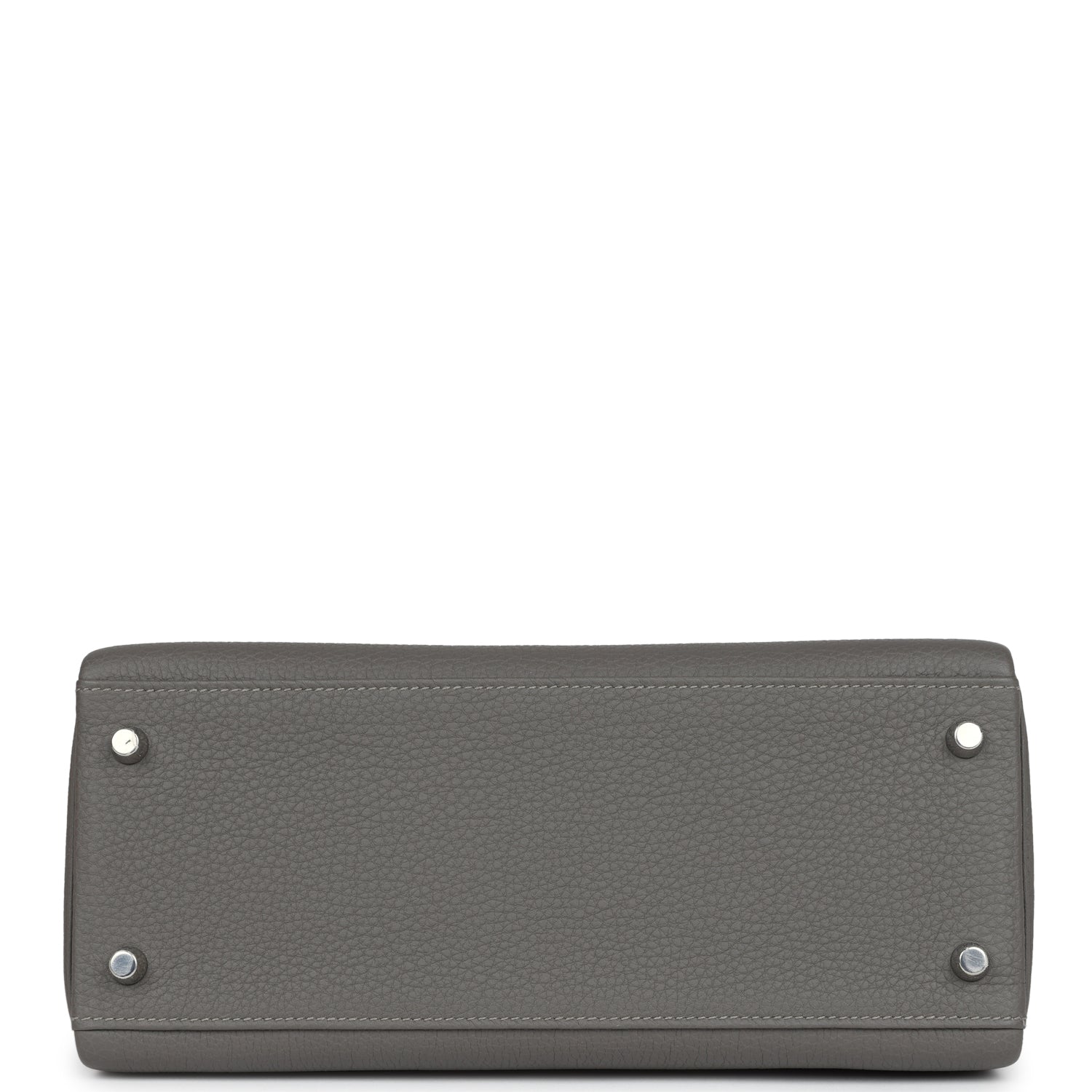 Hermes Kelly Retourne 28 Gris Meyer Togo Palladium Hardware – Madison ...