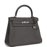 Hermes Kelly Retourne 28 Etain Togo Palladium Hardware