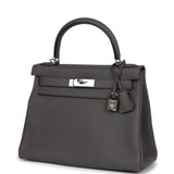 Hermes Kelly Retourne 28 Etain Togo Palladium Hardware