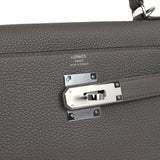 Hermes Kelly Retourne 28 Etain Togo Palladium Hardware