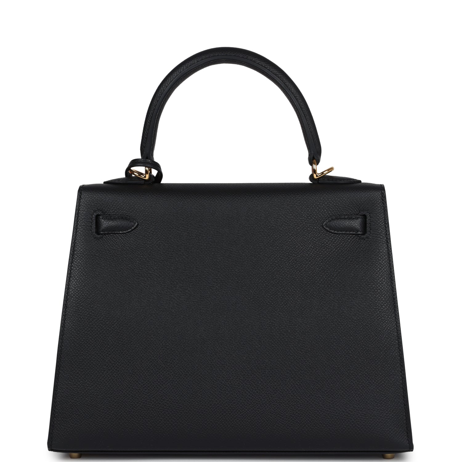 Hermes Kelly Sellier 25 Black Epsom Gold Hardware – Madison Avenue Couture