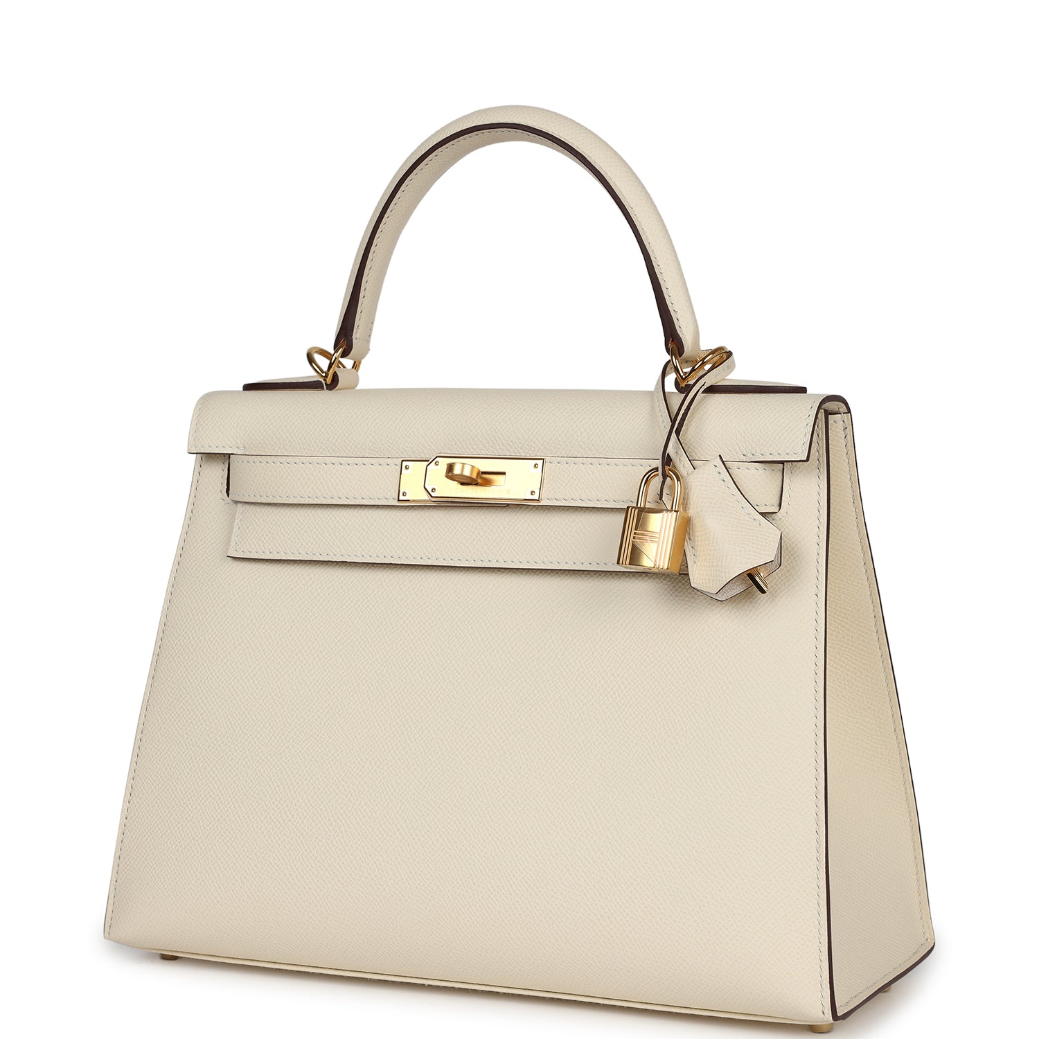 Hermes Kelly Sellier 28 Nata Epsom Gold Hardware – Madison Avenue Couture