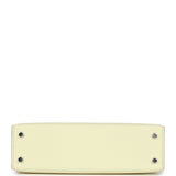 Hermes Kelly Sellier 20 Jaune Milton Epsom Palladium Hardware