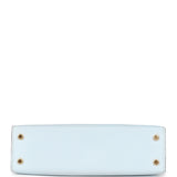 Hermes Kelly Sellier 20 Bleu Brume Epsom Gold Hardware