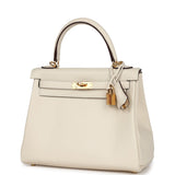 Hermes Kelly Retourne 25 Nata Swift Gold Hardware