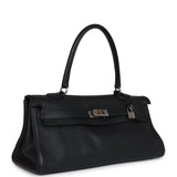 Pre-owned Hermes Shoulder Kelly 42 JPG Black Clemence Palladium Hardware