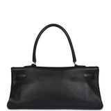 Pre-owned Hermes Shoulder Kelly 42 JPG Black Clemence Palladium Hardware