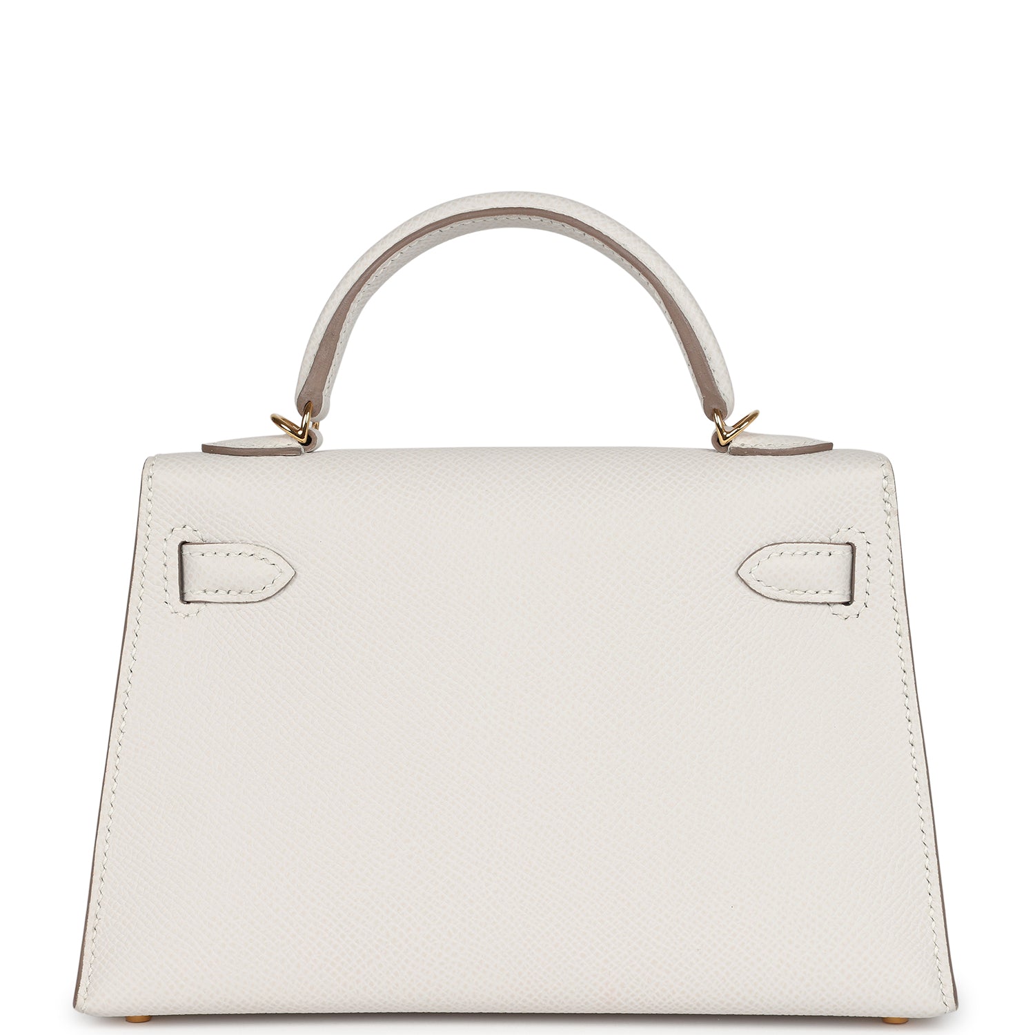 Hermes Kelly Sellier 20 Gris Pale Epsom Gold Hardware – Madison Avenue ...