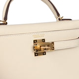 Hermes Kelly Sellier 20 Nata Epsom Gold Hardware