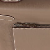 Hermes Kelly 42 Maxi Etoupe Togo Palladium Hardware